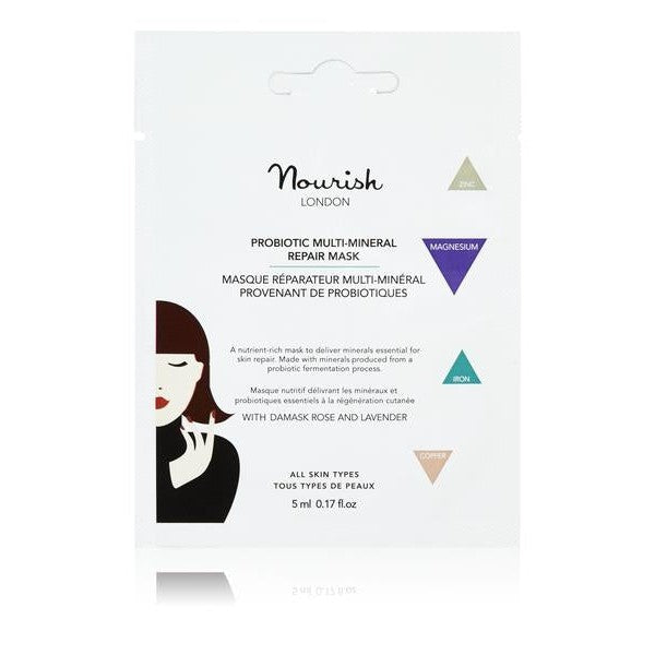 Nourish London Probiotic Multi-Mineral Repair Mask, 5 ml