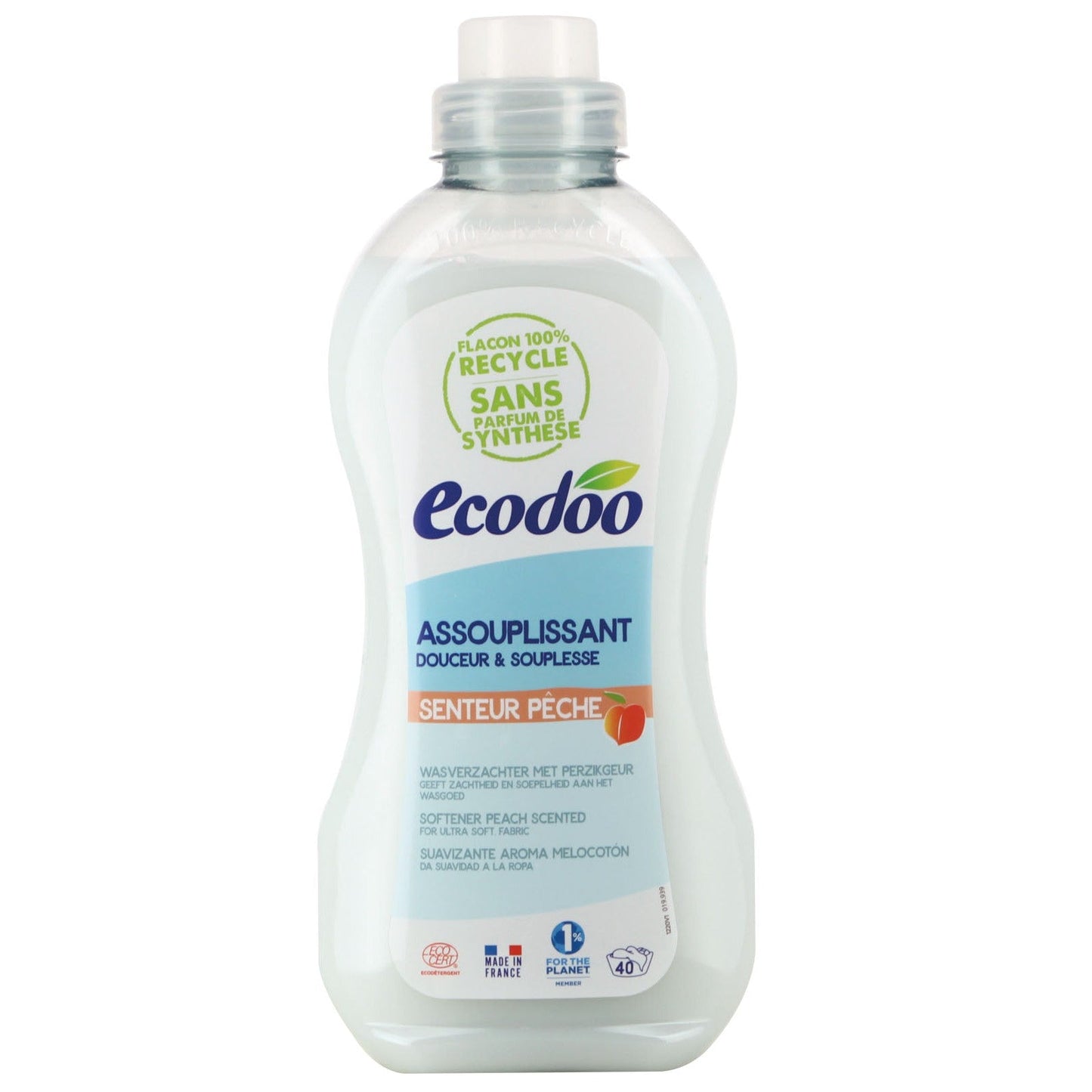 Ecodoo huuhteluaine Persikka, 1 l